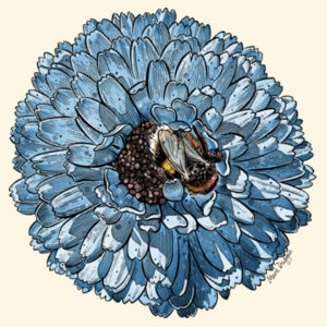 Blue Bee - AS Colour Carrie Tote Bag  Design