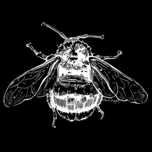 Negative Bee (Hummel) - Thread Project Unisex Epic Hoodie Design