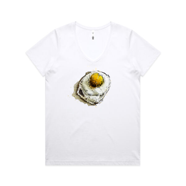 Ya Big Egg - AS Colour Womens Maple V Neck Tee Thumbnail