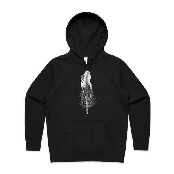 Solus (Negative) - AS Colour Womens Stencil Hood Thumbnail