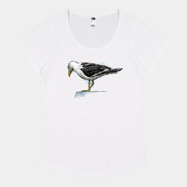 I See You Gull - Thread Project Womens Jazz Scoop Neck Tee Thumbnail