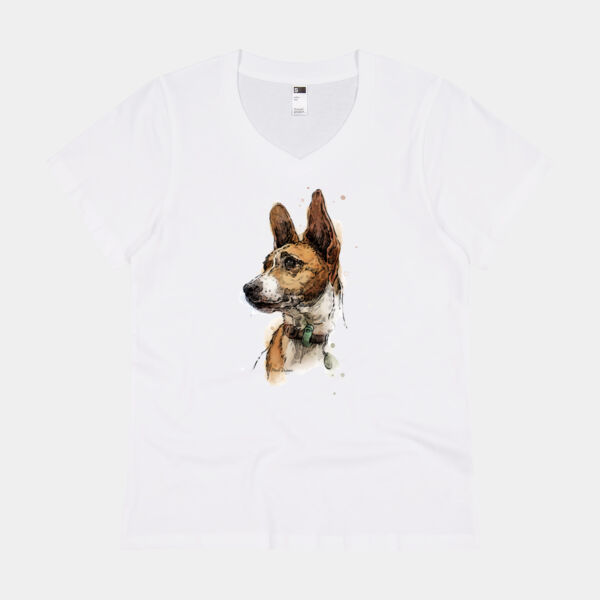 Roxy the Foxy - Thread Project Womens Eden V-Neck Tee Thumbnail