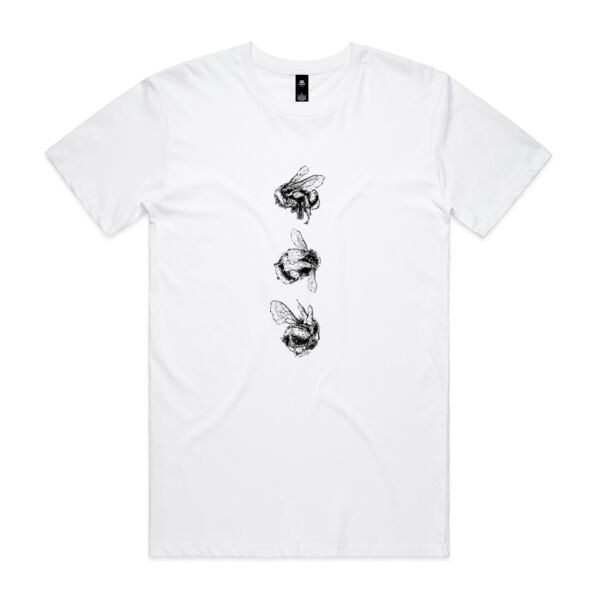 Bee Trio (Black) - AS Colour Mens Staple T shirt Thumbnail