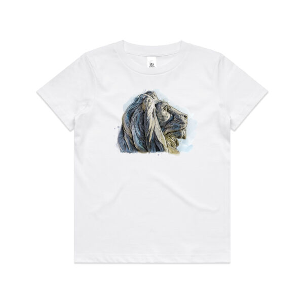 Oamaru Lion (Profile) - AS Colour Kids Youth T shirt Thumbnail