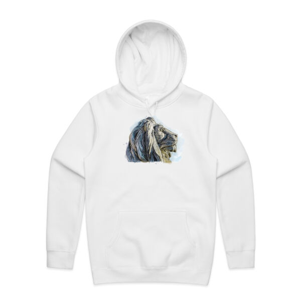 Oamaru Lion (Profile) - AS Colour Mens Stencil Hoodie Thumbnail