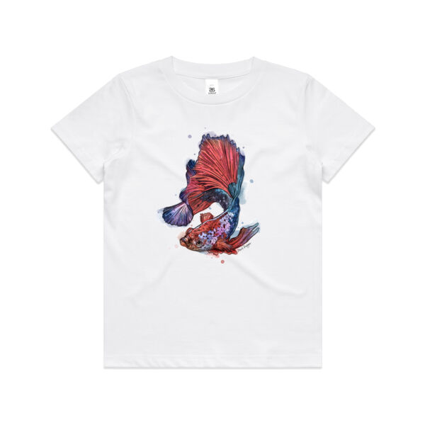Betta Curved - AS Colour Kids Youth T shirt Thumbnail