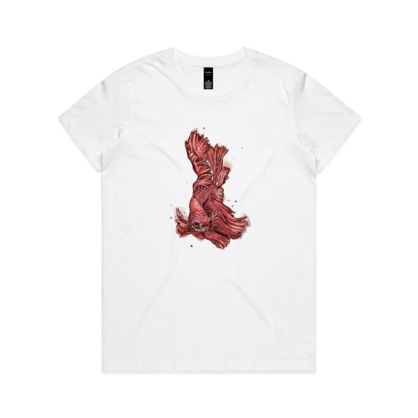 Betta Flow - AS Colour Womens Maple Tee Thumbnail