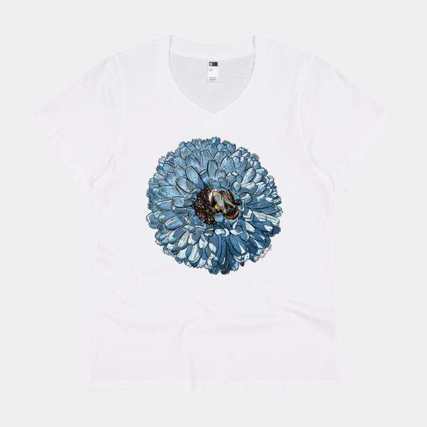 Blue Bee - Thread Project Womens Eden V-Neck Tee Thumbnail
