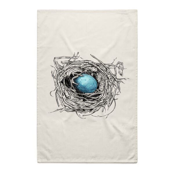 Blue Egg - Tea Towel Thumbnail