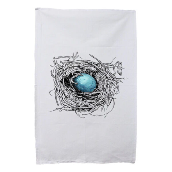 Blue Egg - Tea Towel Thumbnail
