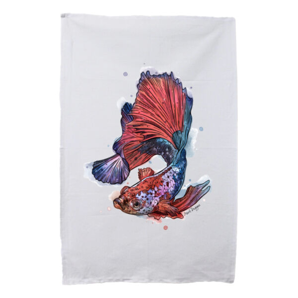 Betta Curve - Tea Towel Thumbnail
