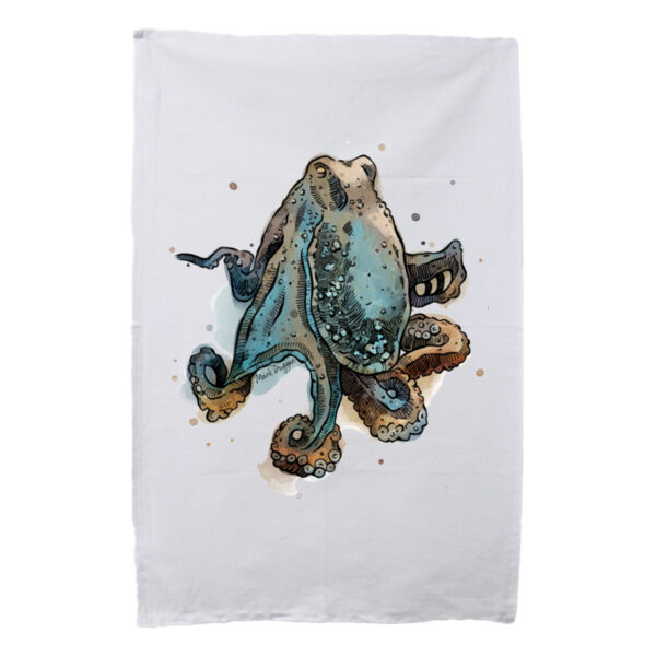 Oswald the Octopus - Tea Towel Thumbnail