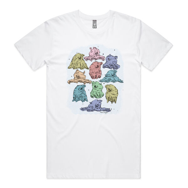 Orville Sprout, the Mini Jet - Riso - AS Colour Mens Staple Plus Tee Thumbnail