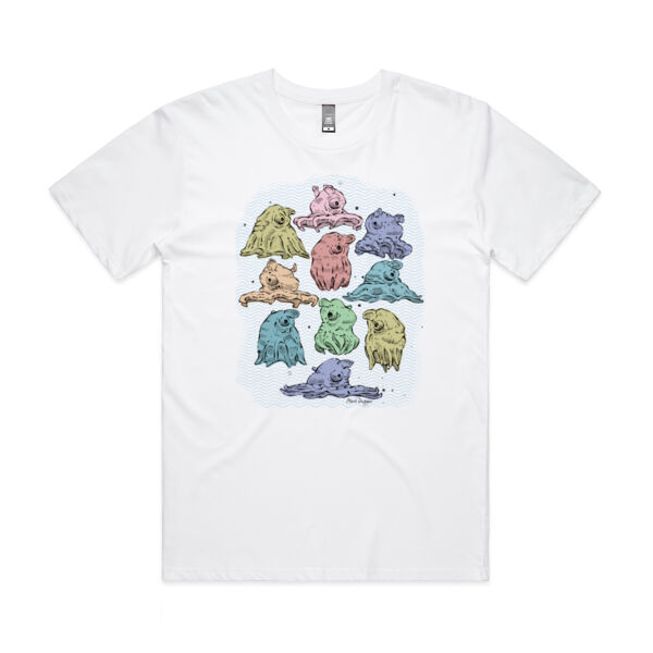 Orville Sprout, the Mini Jet - Riso - AS Colour Mens Staple Minus Tee Thumbnail